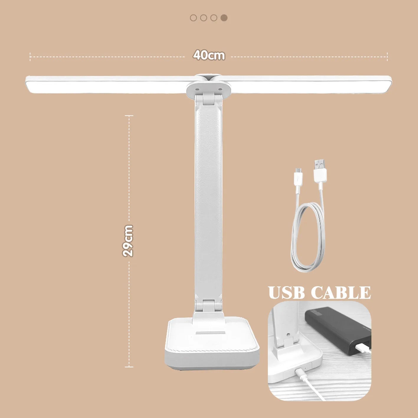 Brehn | Dimmable LED Schreibtischlampe