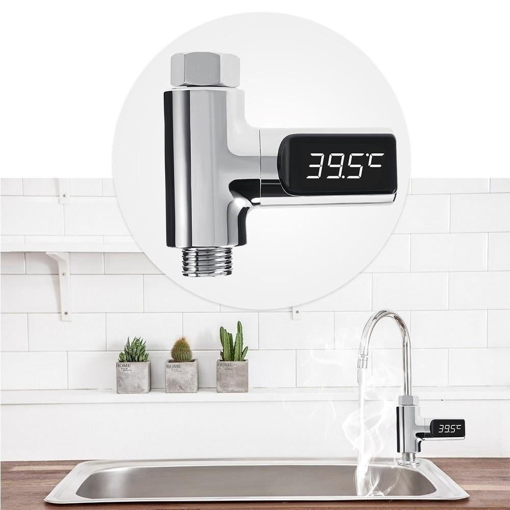Digital Selbstbetriebenes Duschthermometer | Brehn