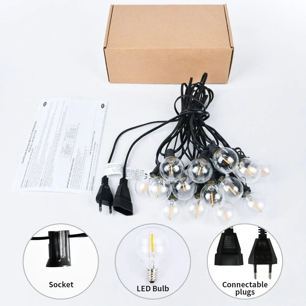 LED Kugel Lichterkette | Brehn