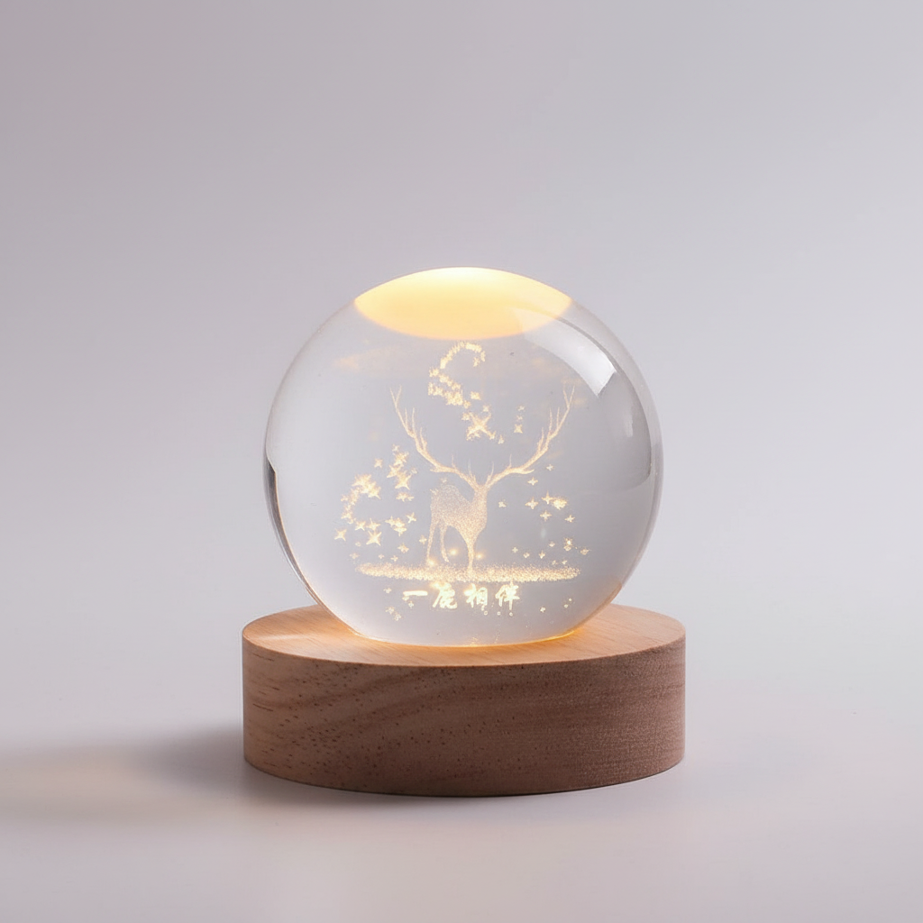 LED-Lampe mit Gravur - StarLight | Brehn
