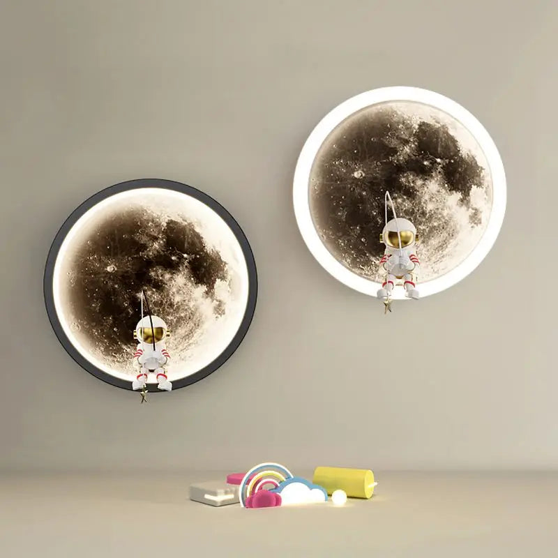 Brehn | LED-Wandlampe Mond-Astronaut