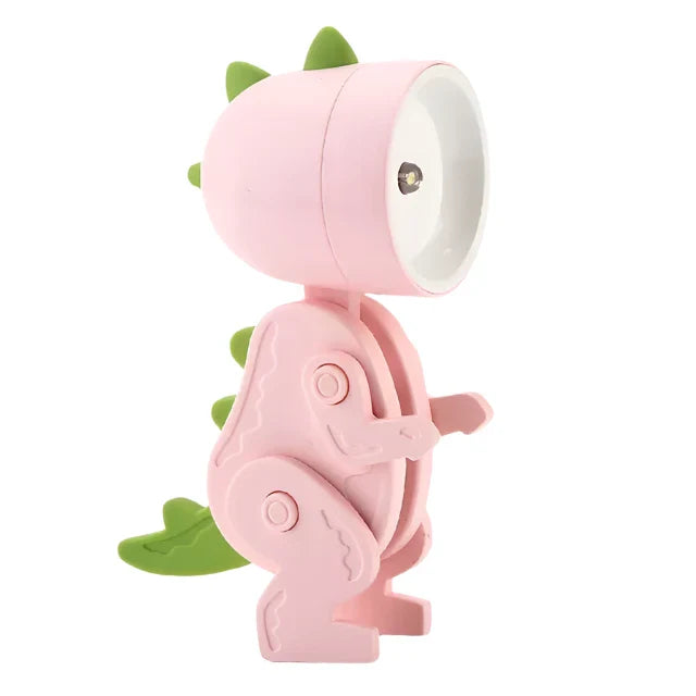 Niedliche Dinosaurier LED Tischlampen – Verstellbare Tierfiguren Nachtlichter für Kinder | Brehn