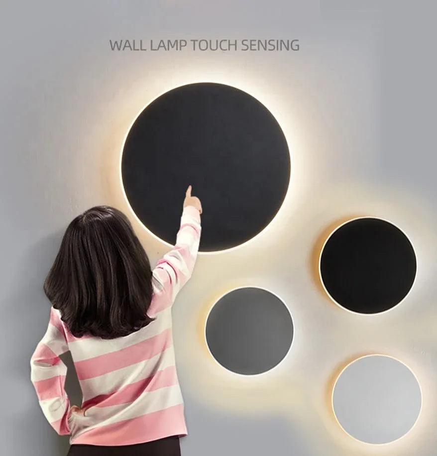 LED Wandleuchte Rund