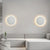 LED Wandleuchte Rund