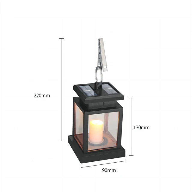 SolarGlow – LED Gartenlaterne mit wetterfestem Gehäuse | Brehn