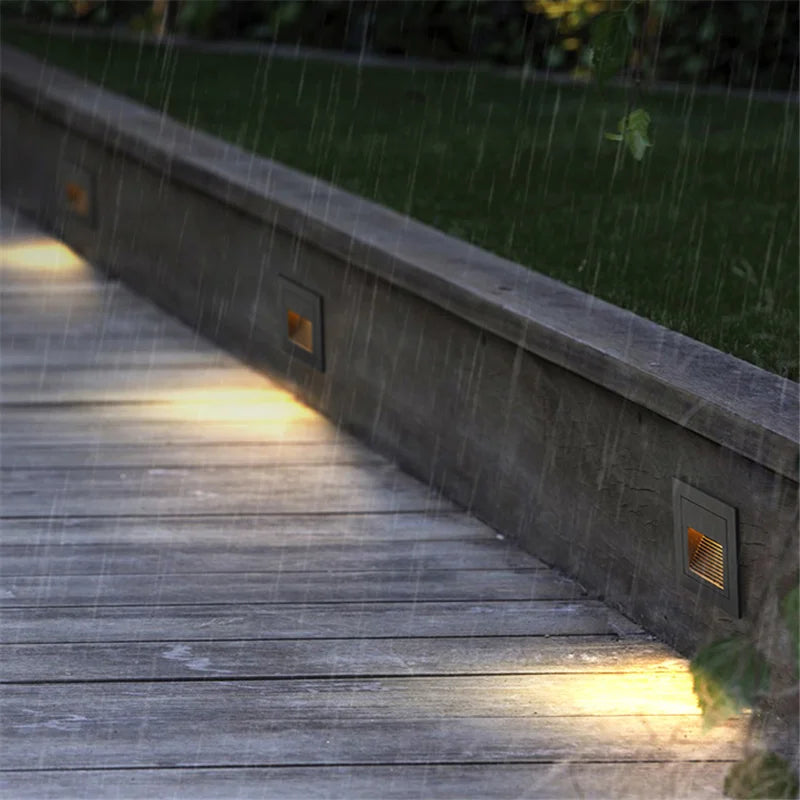 Wasserdichte LED Treppenbeleuchtung – Außenwandleuchte für Treppen und Wege | Brehn