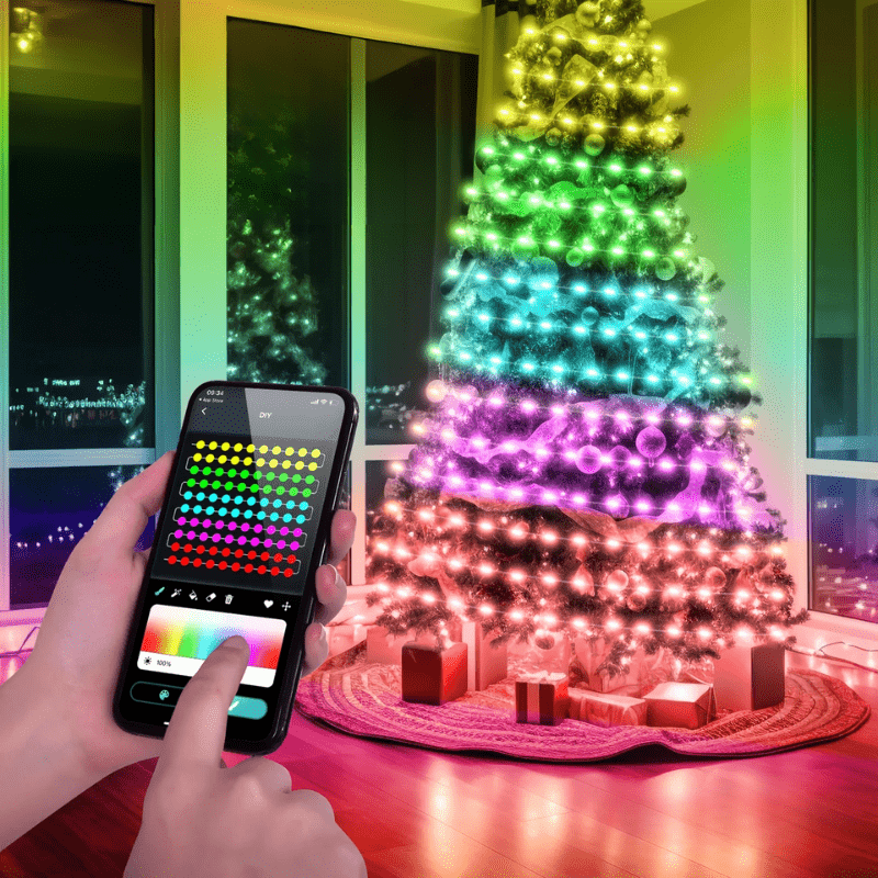 Brehn | ColorShine – Magische RGBIC Beleuchtung für Party und Atmosphäre