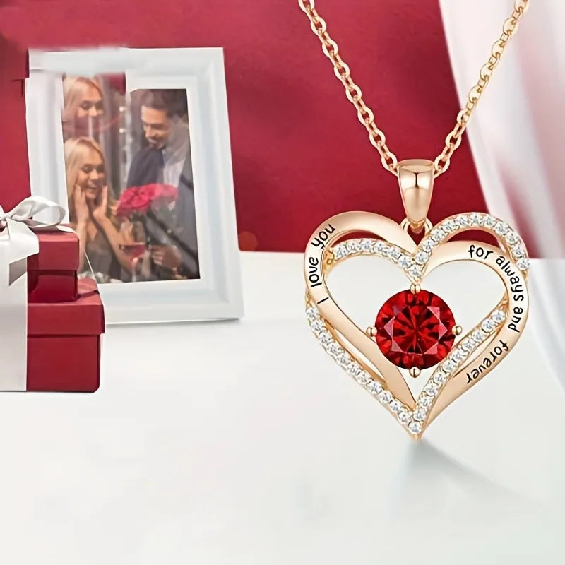 Halskette mit Rosengeschenkbox