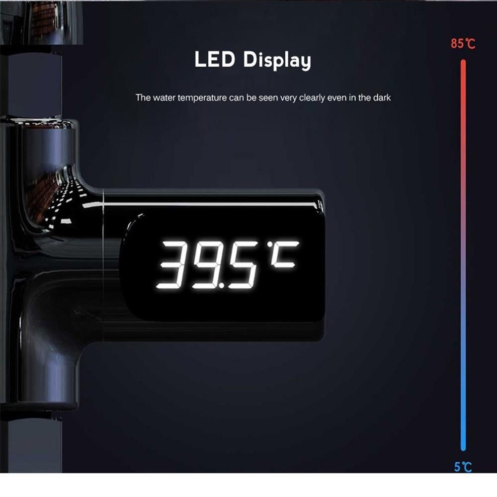 Digital Selbstbetriebenes Duschthermometer | Brehn
