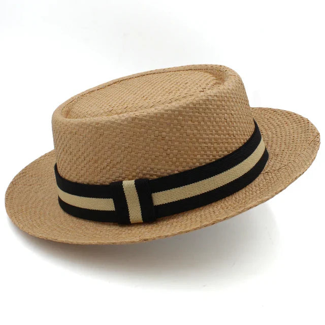 Strohschwein-Pasteten-Hüte Sommer-Sonnenhut Boots-Hut | Brehn