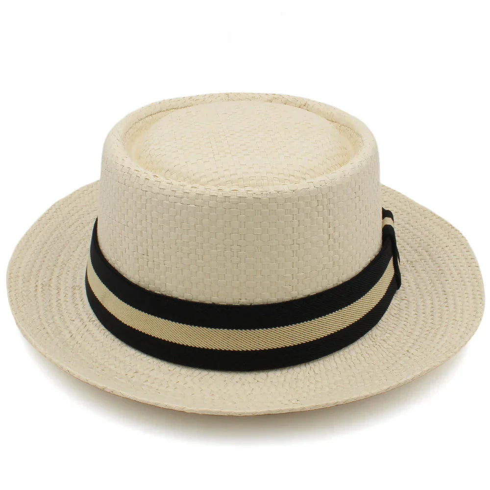 Strohschwein-Pasteten-Hüte Sommer-Sonnenhut Boots-Hut | Brehn