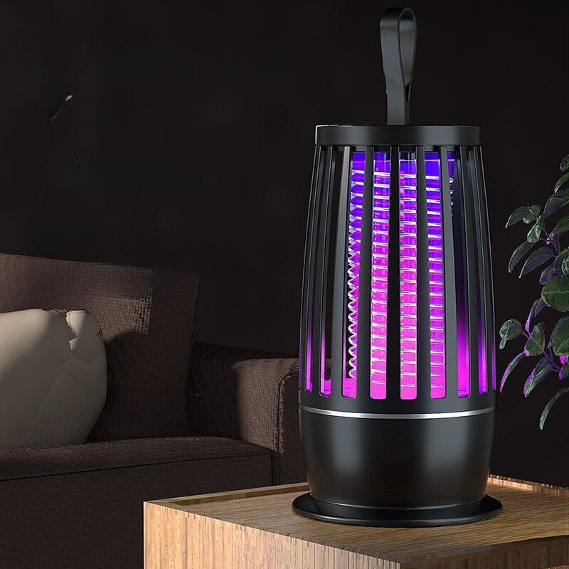 Brehn | UV Insektenfalle Lampe für Zuhause und Patio – Effektive Lampe gegen Mücken und Insekten, umweltfreundlich, schwarz, 30 cm x 15 cm