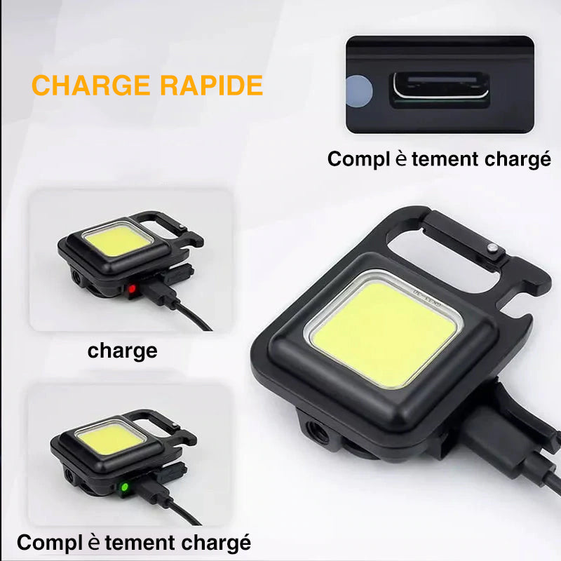 Tragbare multifunktionale wiederaufladbare Notlampe | Brehn