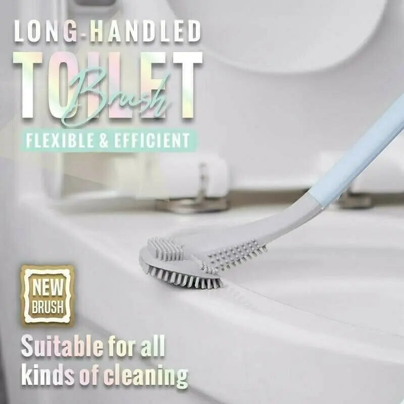 Lange Toilettenbürste – Eckenreinigung ohne Rückstände