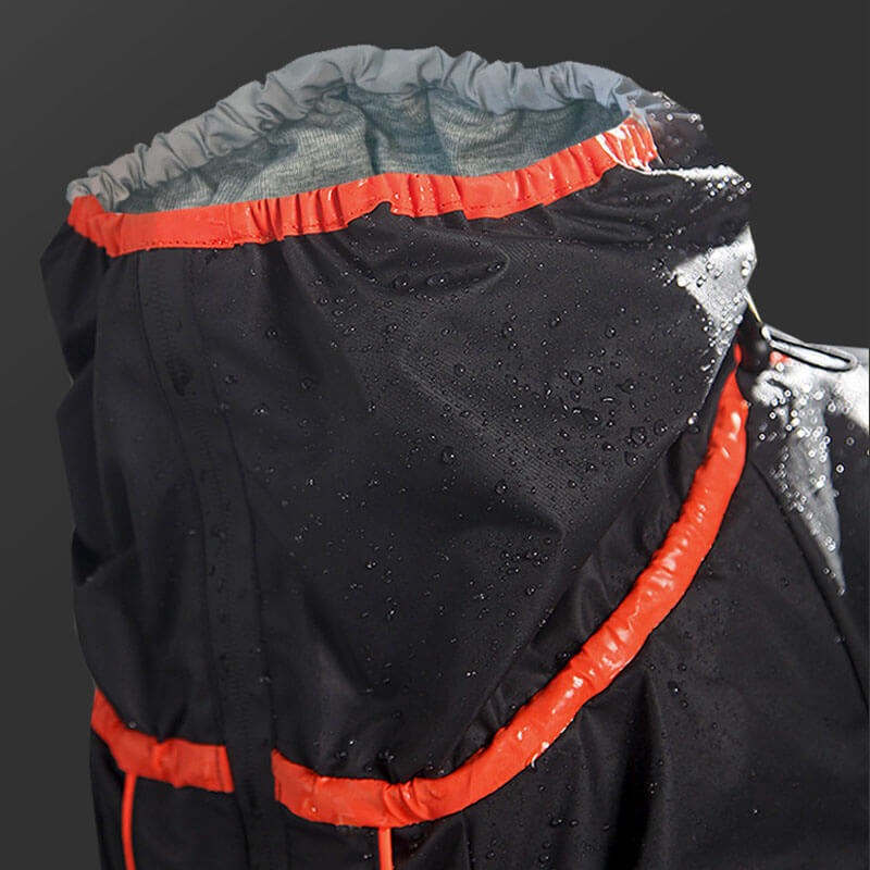 Große Hund Outdoor Jacke Wasserdicht Verstellbarer Hund Regenmantel