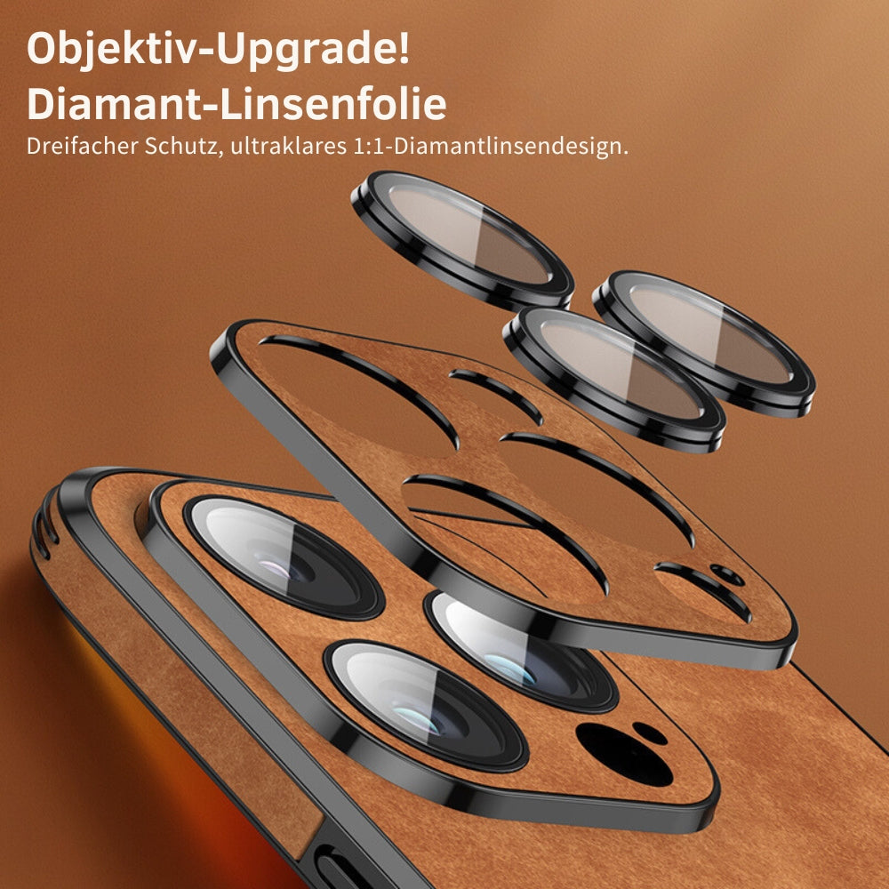 Brehn | Deer - Luxuriöse Leder-iPhone-Hülle mit stilvollem Design und stoßfestem Schutz