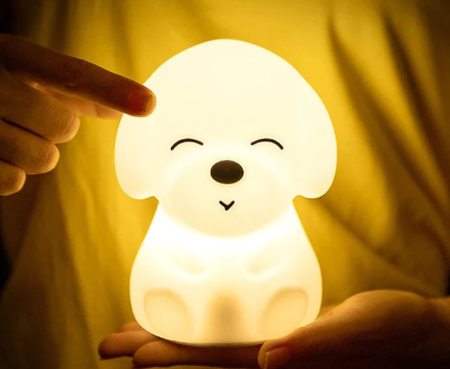 LED Nachtlicht für Kinder – Dimmbare Nachtlampe mit -Design, USB Aufladbar, Berührungssteuerung | Brehn