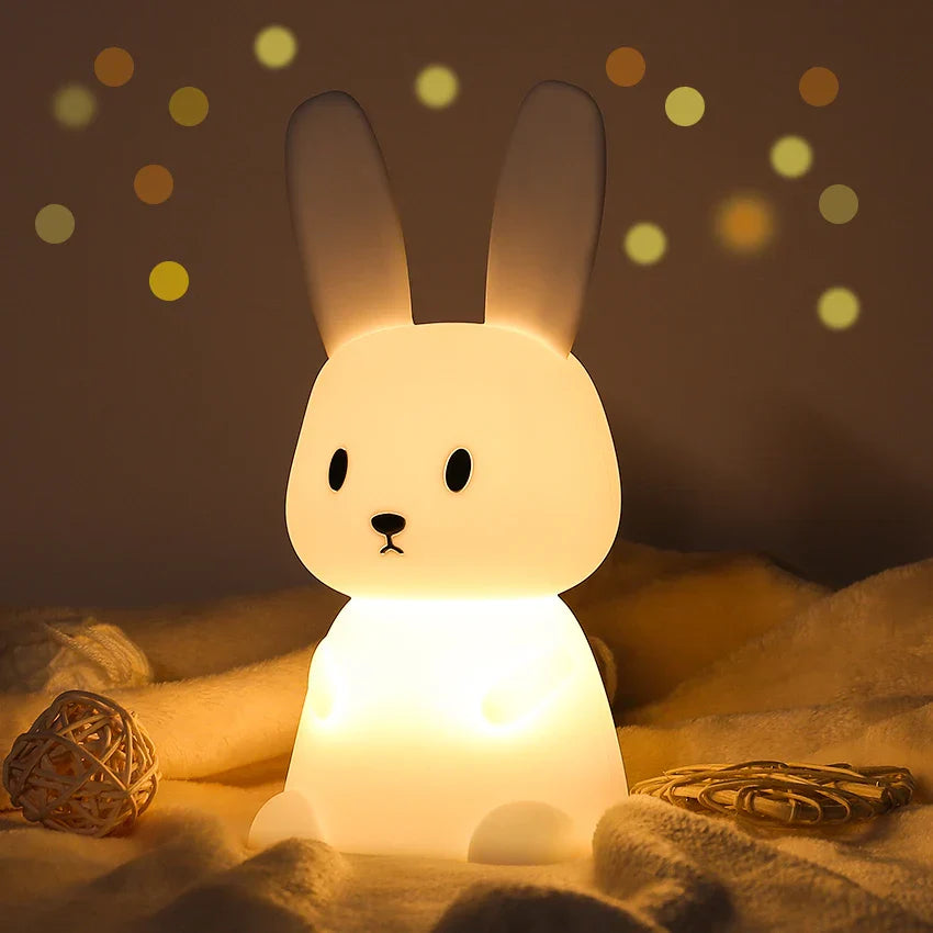 LED Nachtlicht für Kinder – Dimmbare Nachtlampe mit -Design, USB Aufladbar, Berührungssteuerung | Brehn