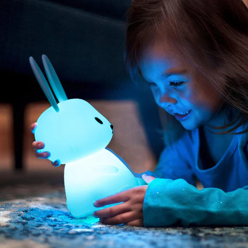 LED Nachtlicht für Kinder – Dimmbare Nachtlampe mit -Design, USB Aufladbar, Berührungssteuerung | Brehn