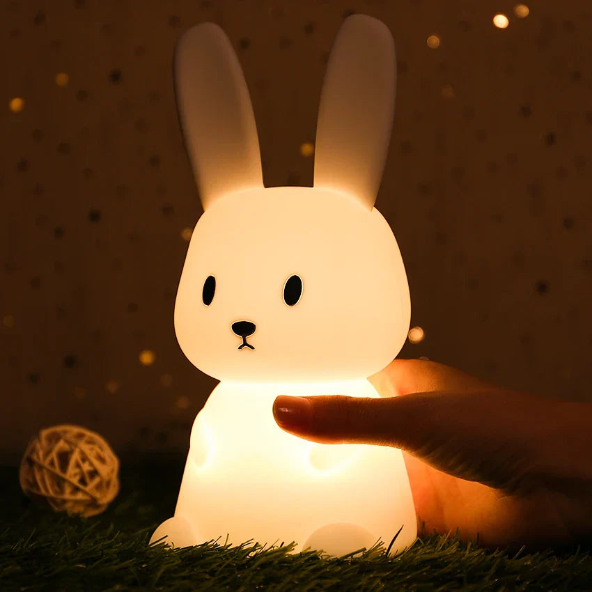 LED Nachtlicht für Kinder – Dimmbare Nachtlampe mit -Design, USB Aufladbar, Berührungssteuerung | Brehn