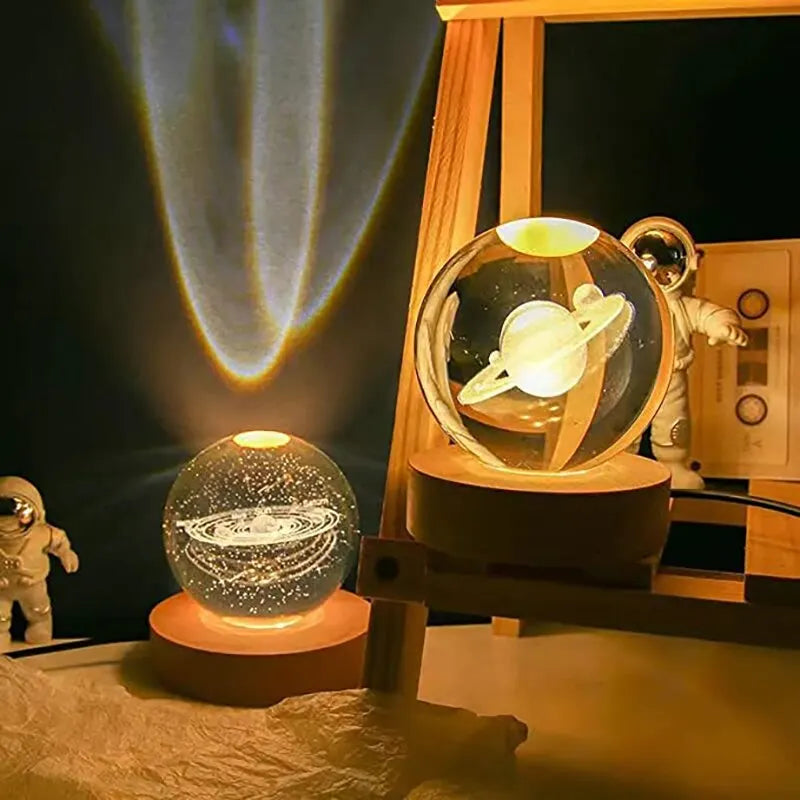 Solar-System Tischlampe – LED Leuchte mit Planeten Design für Wohnräume | Brehn