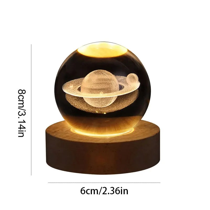 Solar-System Tischlampe – LED Leuchte mit Planeten Design für Wohnräume | Brehn