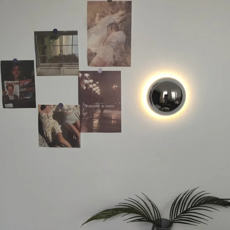 Moderne LED-Wandleuchte im nordischen Stil - Energiesparende Wandlampe für Wohnzimmer und Schlafzimmer | Brehn