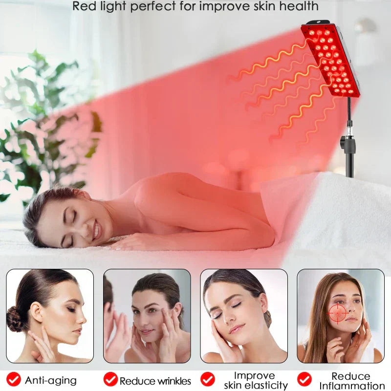 Brehn | GlowWave | Rotlichttherapiepanel | Tiefe Heilung | Beleuchtet Schmerz und Stress