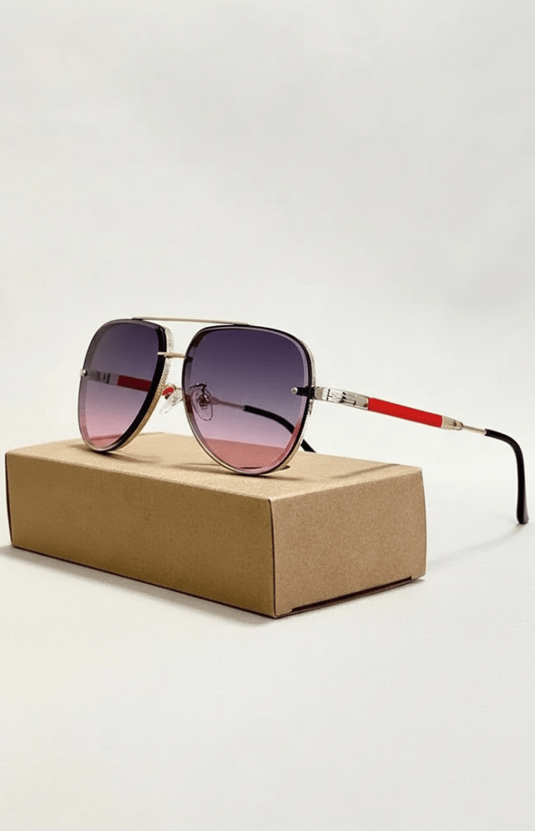 Aviator-Sonnenbrille UV400 mit Entspiegelung | Brehn