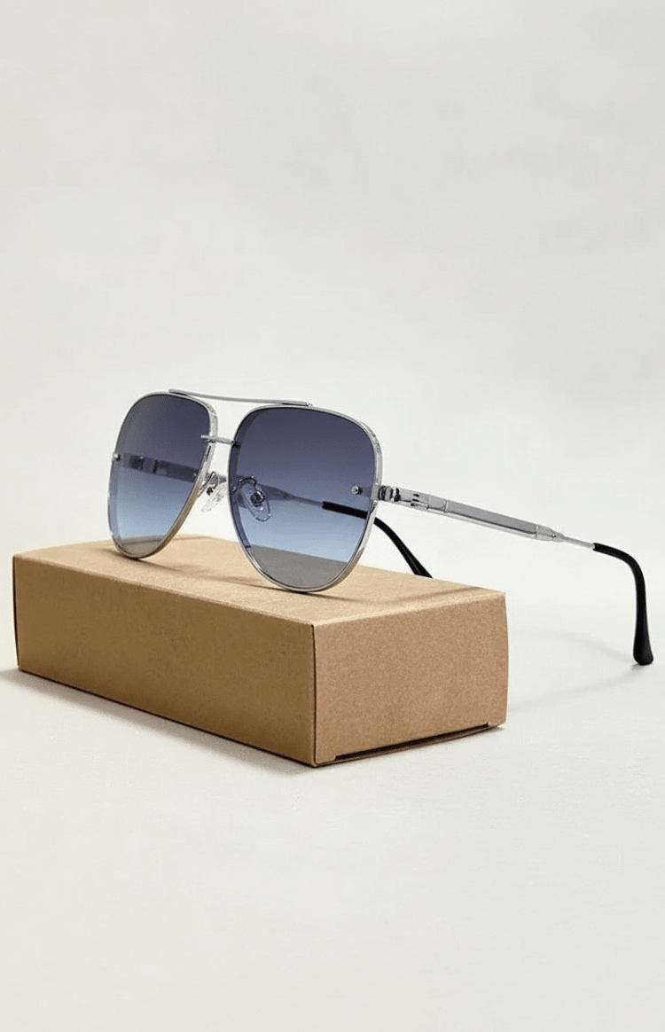 Aviator-Sonnenbrille UV400 mit Entspiegelung | Brehn