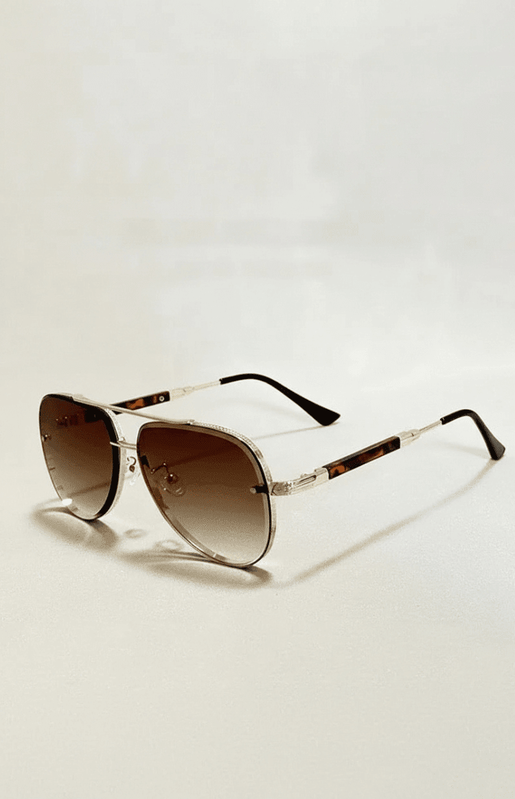 Aviator-Sonnenbrille UV400 mit Entspiegelung | Brehn