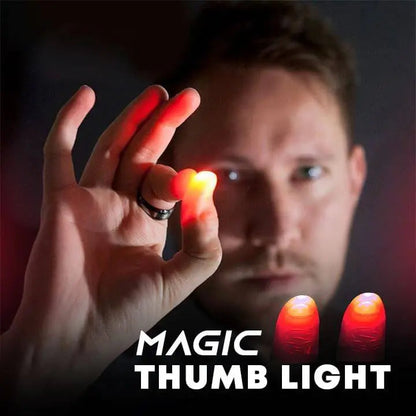 Magischer Daumenlichttrick | LED-Illusionsgadget | Lustige Partyunterhaltung
