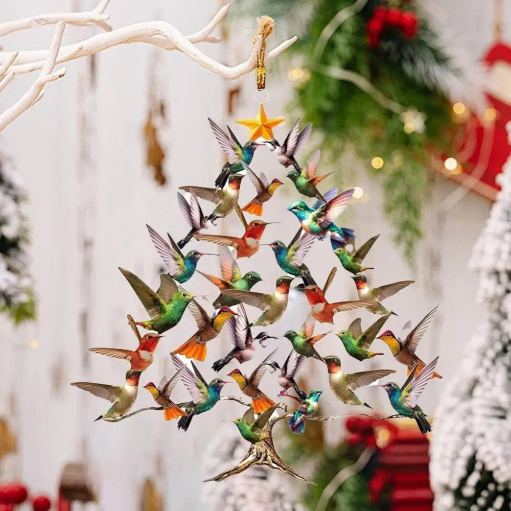 Brehn | Leichtgewichtige Acryl-Weihnachtsbaumdekoration – Stilvolle Dekoration für Feiertage