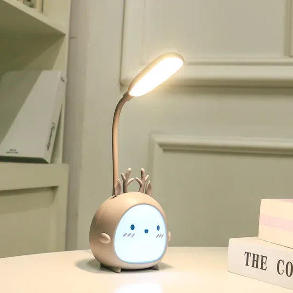 Brehn | Kinderleselampe mit Augenschutz und USB-Nachtlicht - BrightBuddy