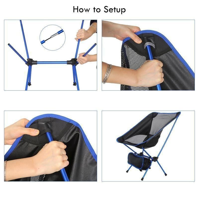 Tragbarer Outdoor Klappstuhl | Brehn