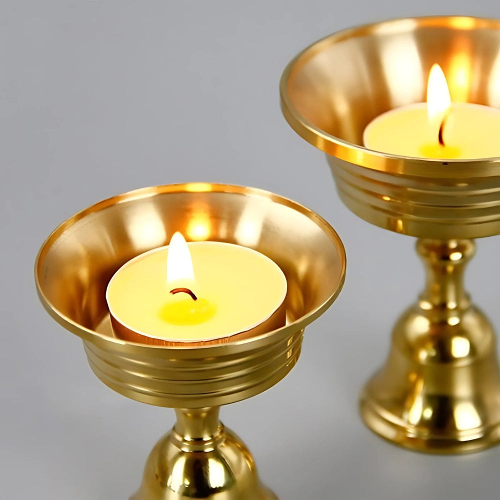 Pedestal Kupferbecher Kerzenhalter | Brehn