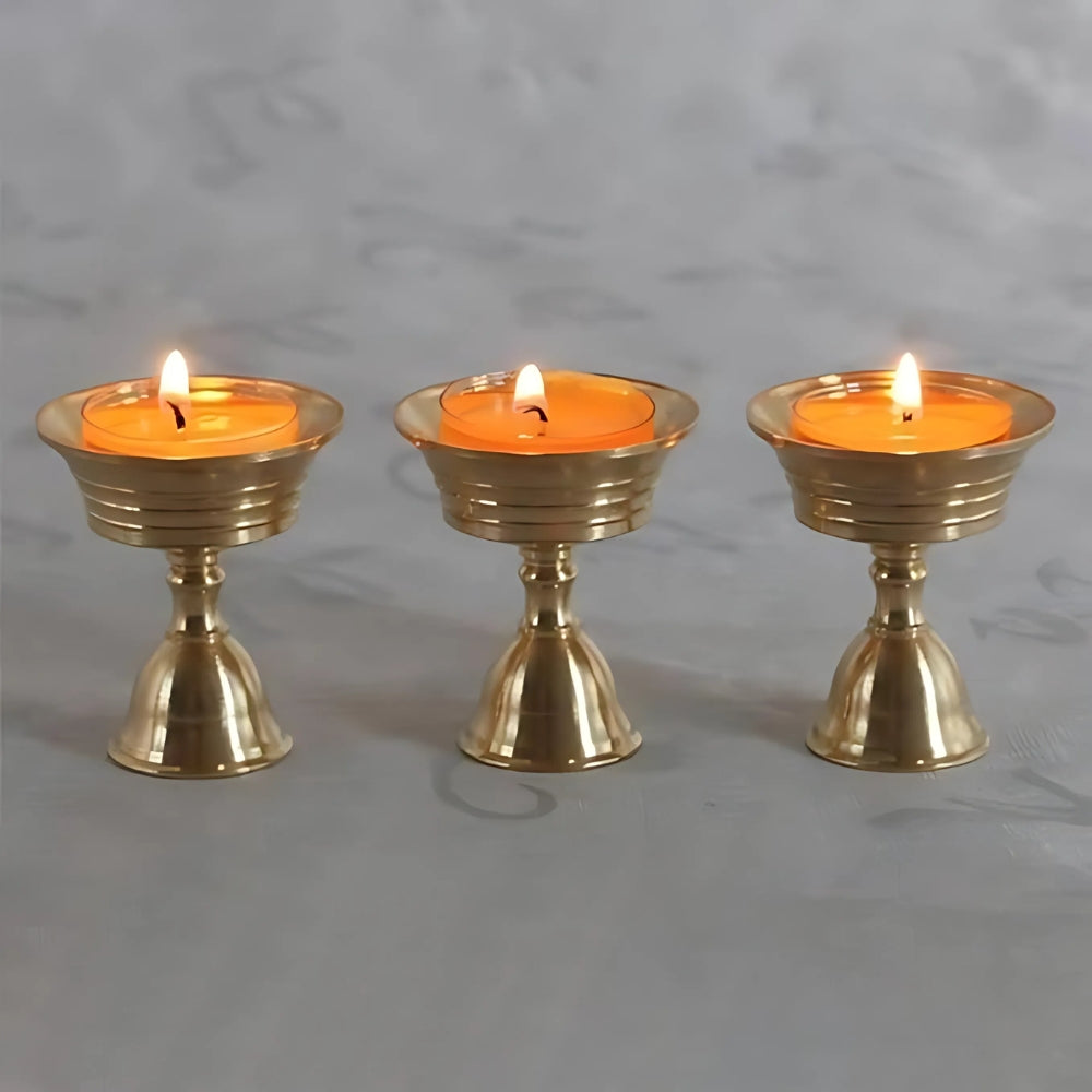 Pedestal Kupferbecher Kerzenhalter | Brehn