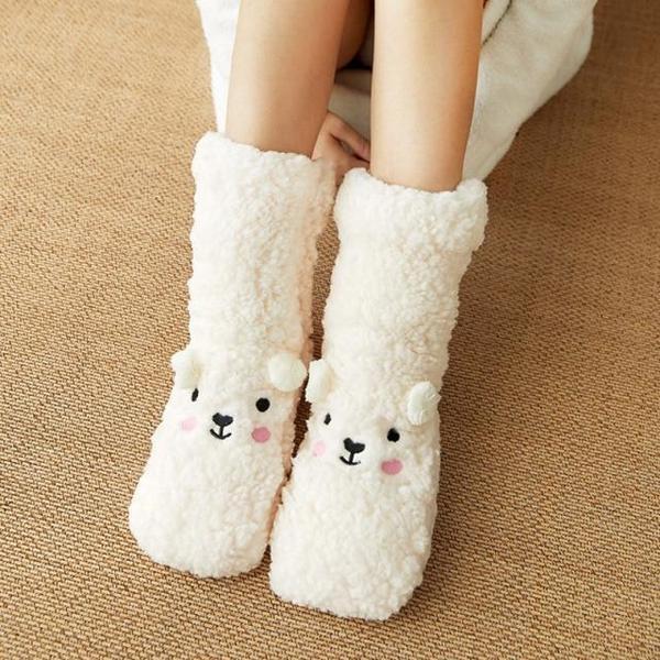 Llama Alpaka Innenstiefel Wollsocken | Brehn