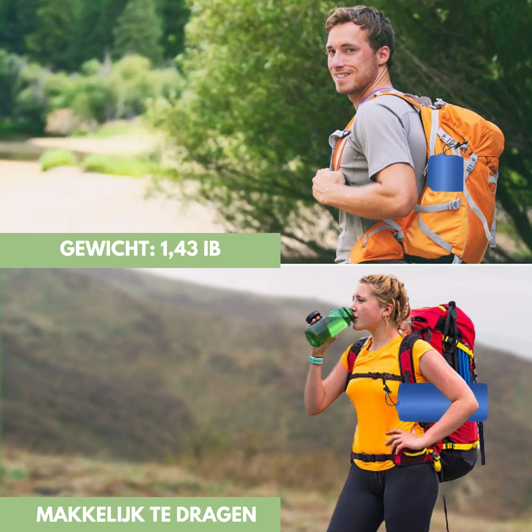 Brehn | Schlafmatte - Camping - Eingebauter Pump