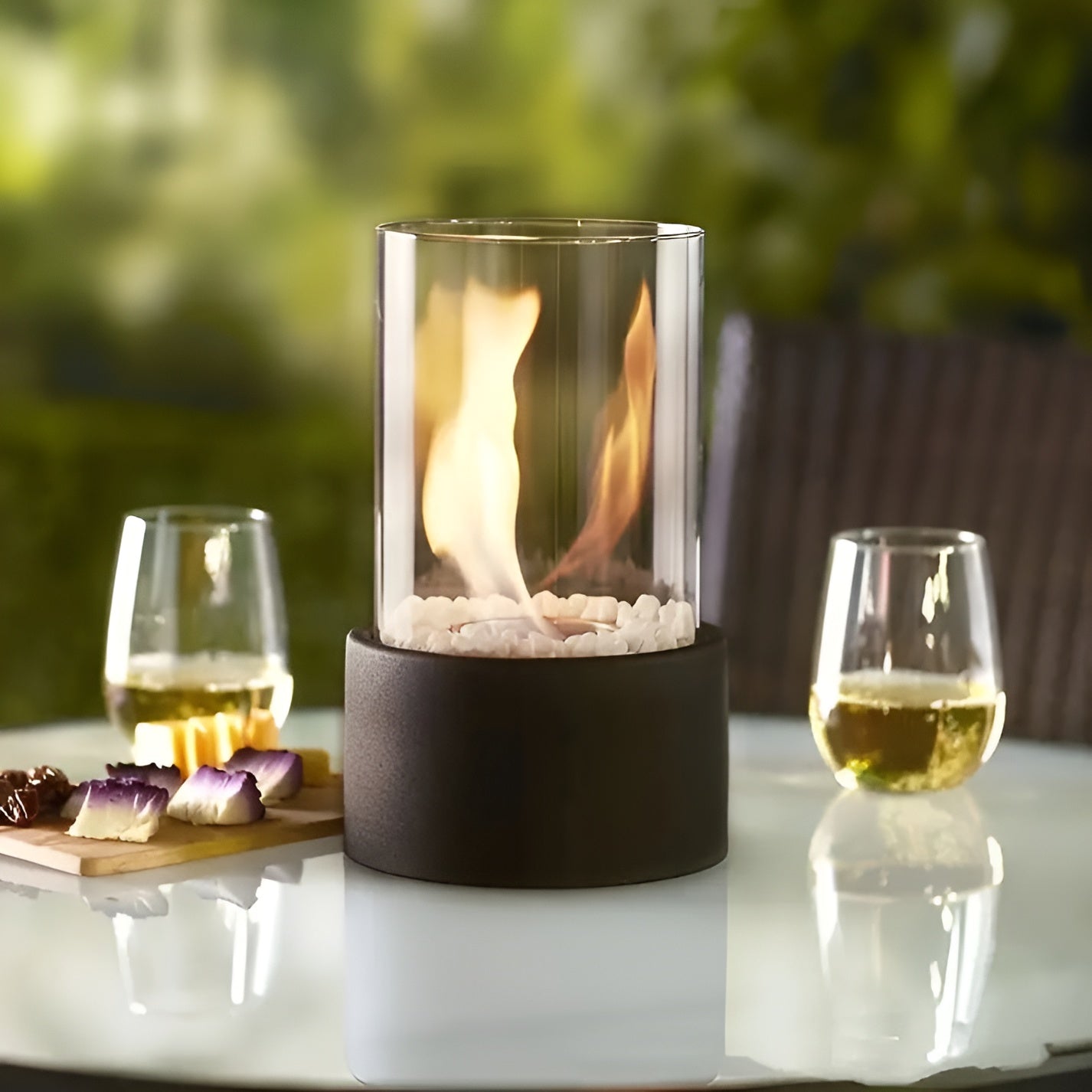 Lujolux Tischkamin – Stilvoller Bioethanol-Kamin für Gemütlichkeit und Wärme