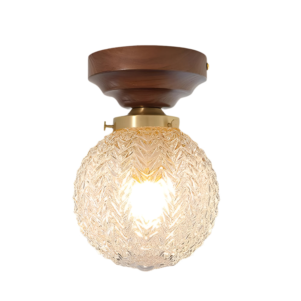 Brehn | Retro Kristallglas Deckenlampe