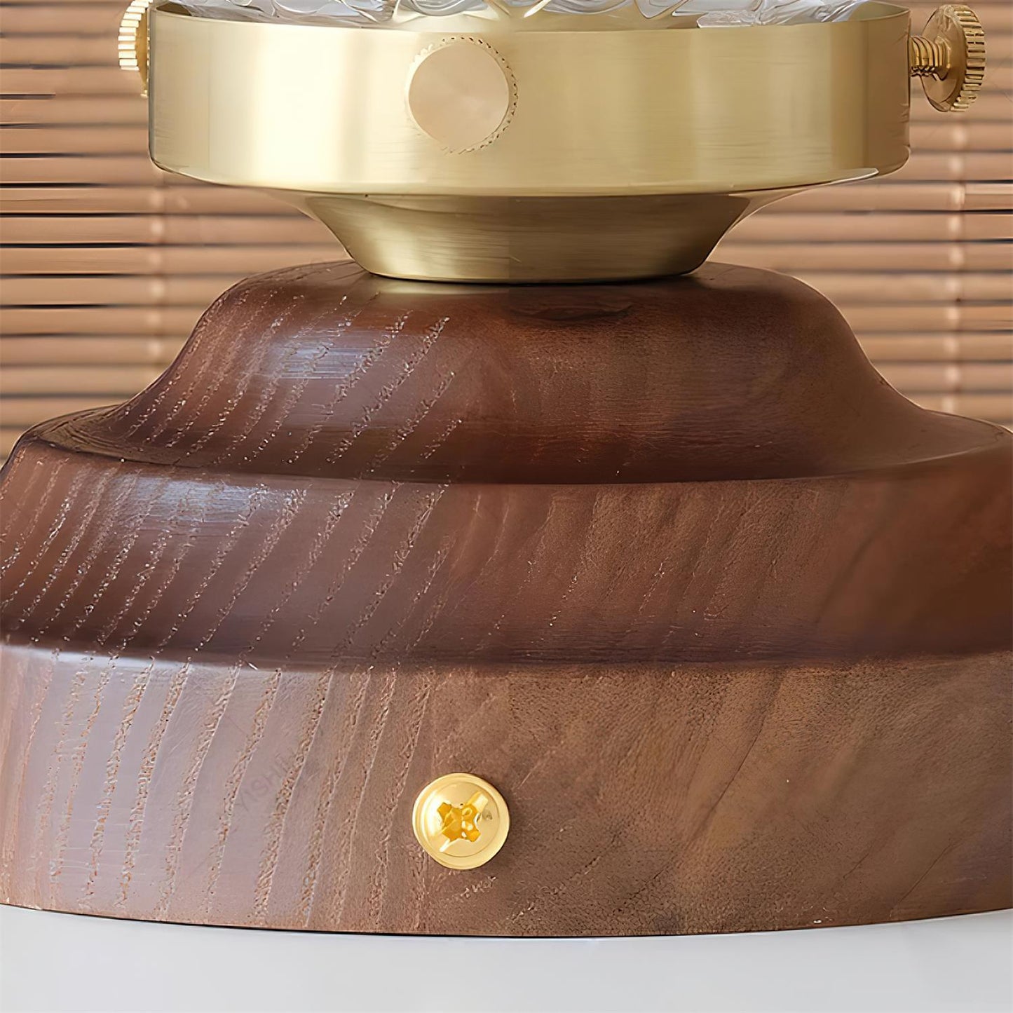 Brehn | Retro Kristallglas Deckenlampe