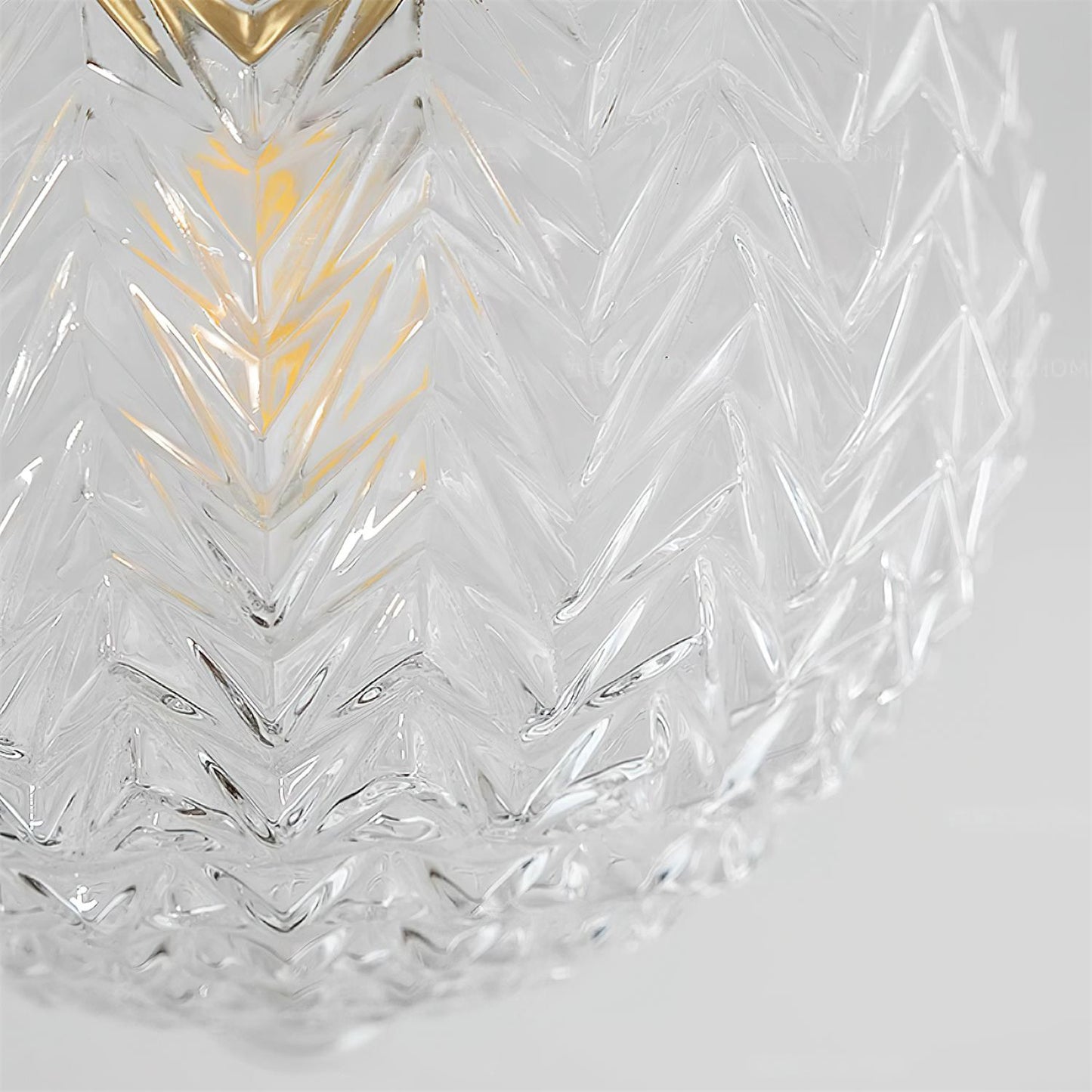 Brehn | Retro Kristallglas Deckenlampe