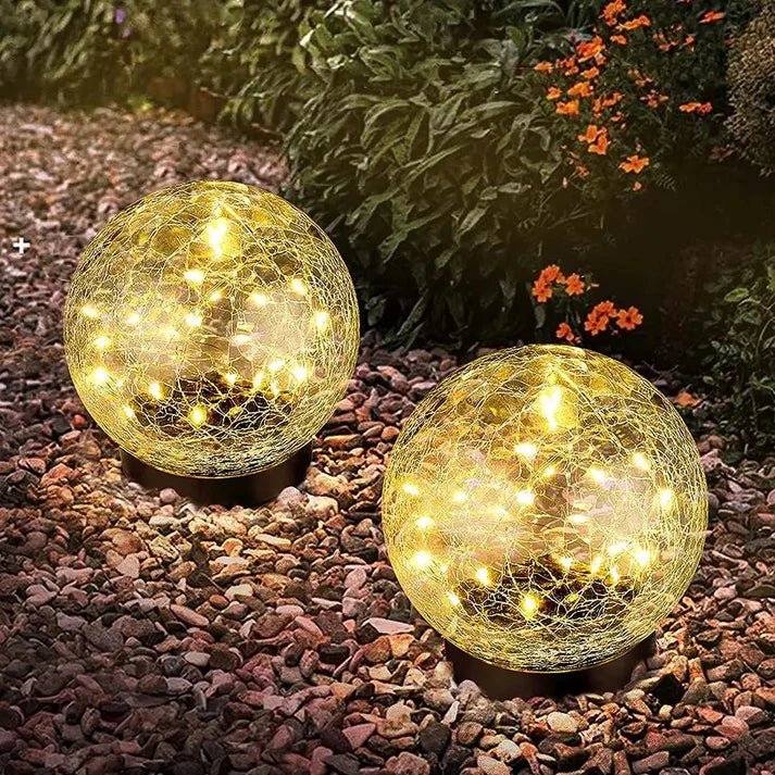 Brehn | LuminaraBeam Solar Garten Ball Lampe Elegantes Design