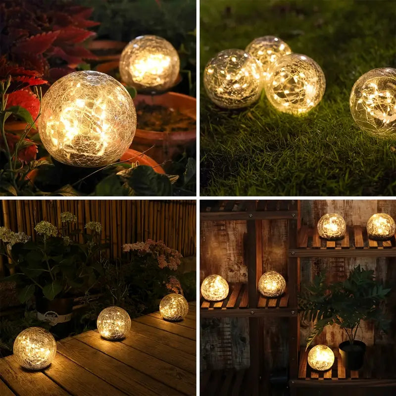 Brehn | LuminaraBeam Solar Garten Ball Lampe Elegantes Design