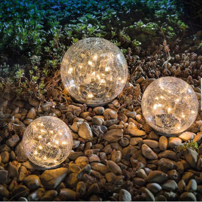 Brehn | LuminaraBeam Solar Garten Ball Lampe Elegantes Design