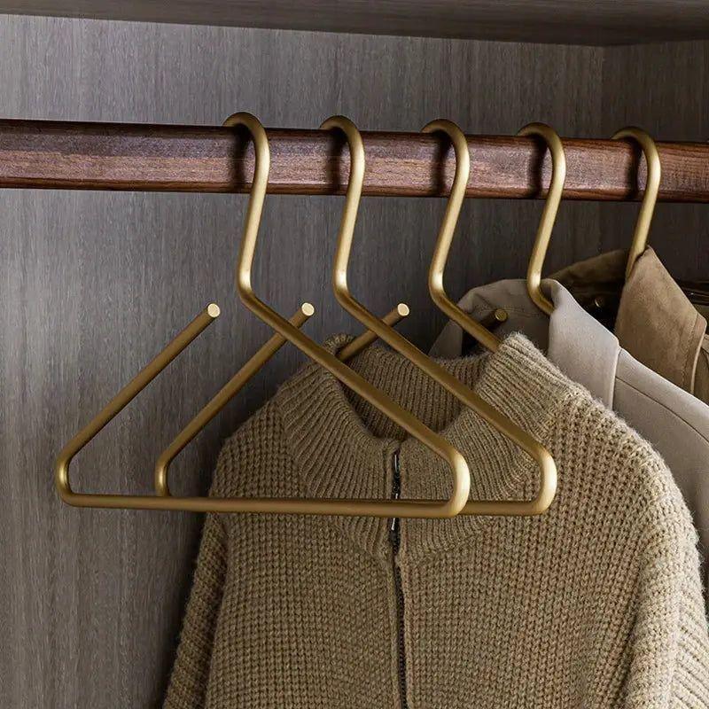Brehn | Luxus Anzug matte Kleiderbügel Set 4 plus 1