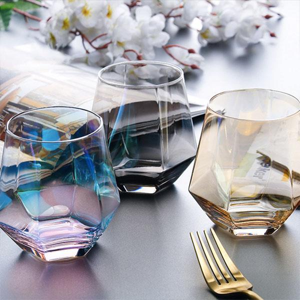 Luxus Diamantförmiger Krug und Trinkgläser Set | Brehn
