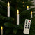 Drahtlose LED-Christbaumkerzen mit Fernbedienung – 10, 20 oder 30 Stück. | Brehn
