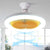 Moderner LED-Deckenventilator | Brehn